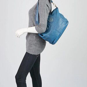 Givenchy Blue Leather Small Nightingale Bag